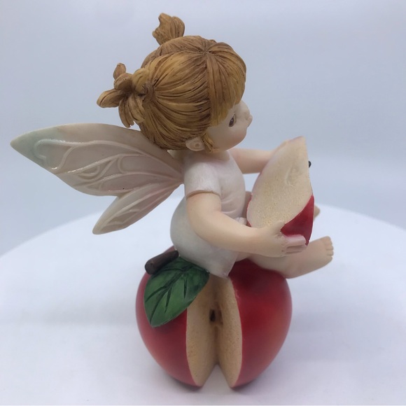 Kitchen Fairies By Enesco Apple Bookend Figurine GG Santiago 2003 Loose - Picture 2 of 7